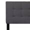 Flash Furniture Bedford Headboard, Queen, Gray Fabric HG-HB1704-Q-DG-GG - alternate 8